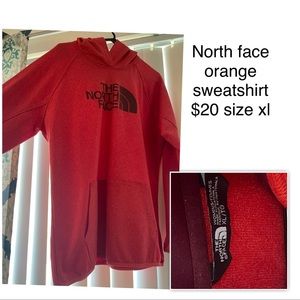 North face sweatshirt